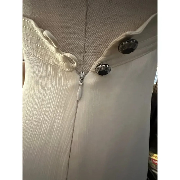 Temperley London Long Lara Beaded Silk Gown Size 4 - Picture 7 of 9